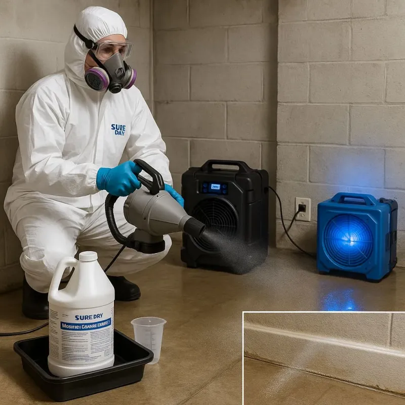Sanitization and Odor Removal process in Floral City, FL