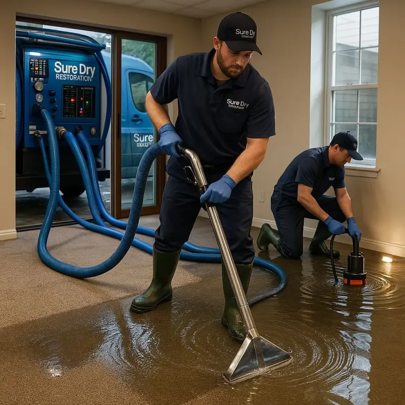Water Extraction and Removal process in Floral City, FL